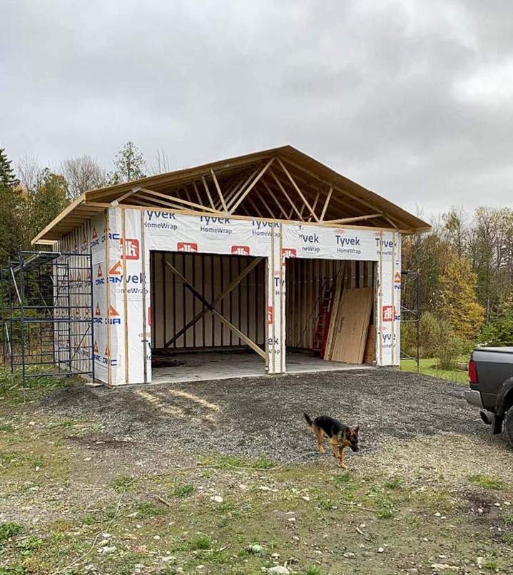 Ouvertures façade définies, Lévis