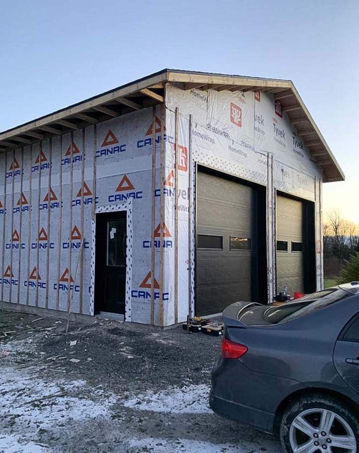 Installation des portes de garage, Lévis