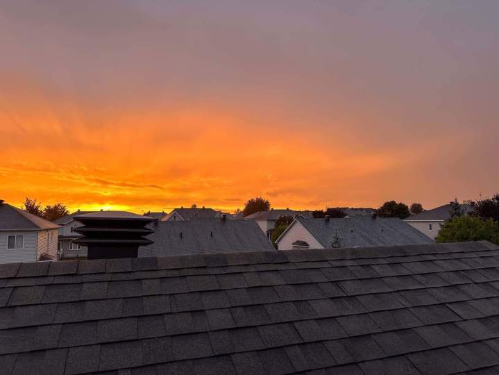 Couverture de toit en bardeaux, Lévis