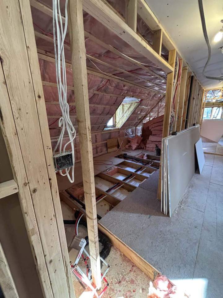 Installation de plaques de plâtre, Lévis