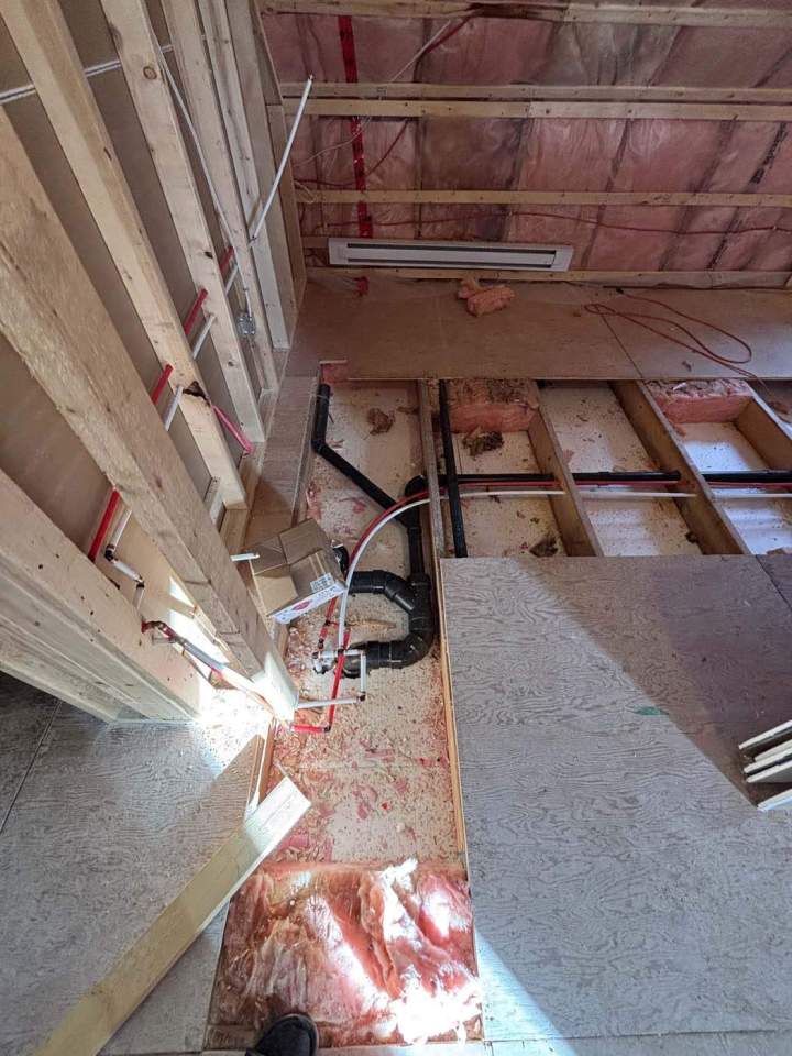 Raccordement de plomberie, Lévis